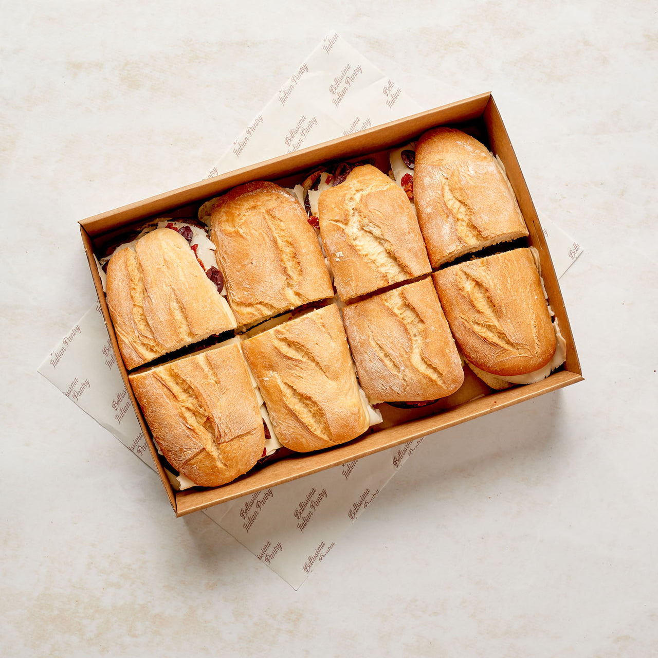 Vegetarian Panini Box