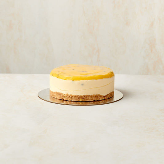 Passionfruit Cheesecake Cold Set Round 6"
