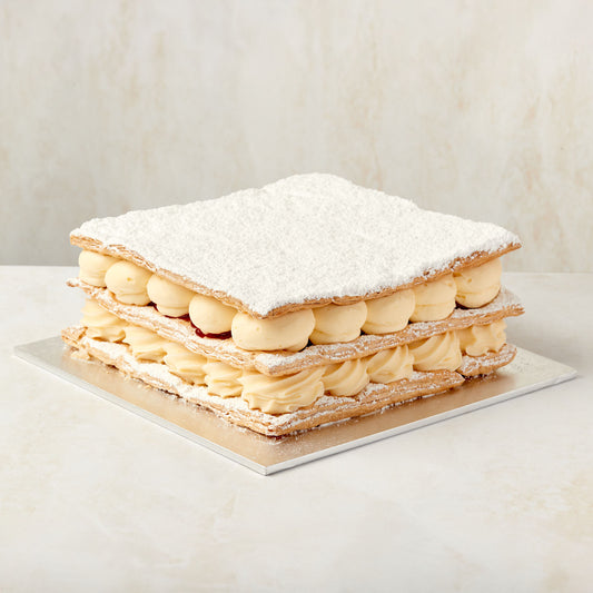 Vanilla Slice Cake 10"