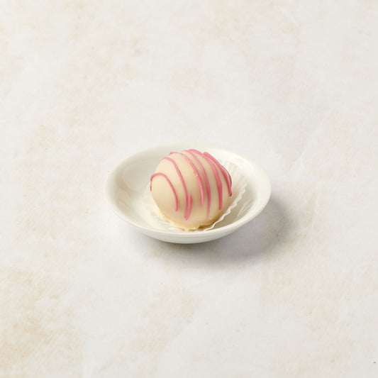 White Chocolate and Raspberry Truffles